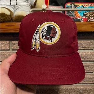 Vintage 90s Annco Washington Redskins Logo Snapback Hat One Size